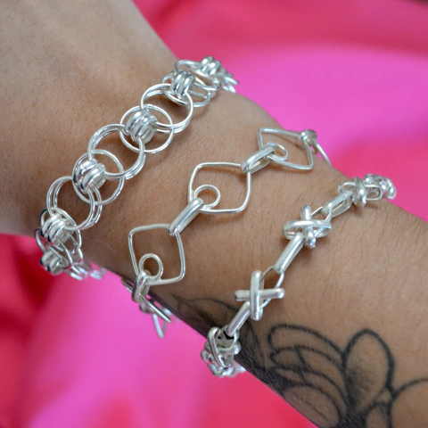 Combo: 3 Pulseras Rolo Especiales Nº2