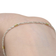 Pulsera Maciza Soga 045 con Oro en internet