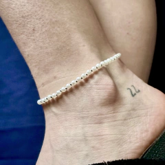 Combo: Collar + Pulsera Extensible Perla 4mm - Adára Fábrica de Joyas