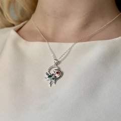 Dije Italiano 4 - Colibríes Love - comprar online