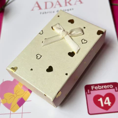 Estuche Corazones Rectangular