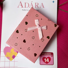 Estuche Corazones Cuadrado - comprar online