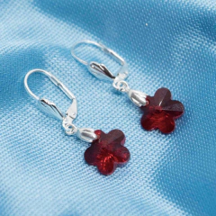 Aro Cristal Brizura Flor - comprar online