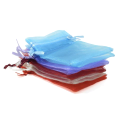 Pack Bolsitas de Organza 7cm x 9cm - Adára Fábrica de Joyas