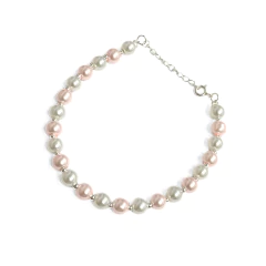 Pulsera Extensible Perlas Combinadas 6mm - comprar online