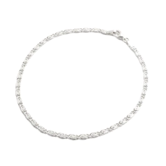 Pulsera Maciza Caracol solo Plata