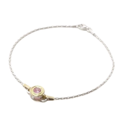 Pulsera Maciza c/Centro Estampa Círculo Chico en internet
