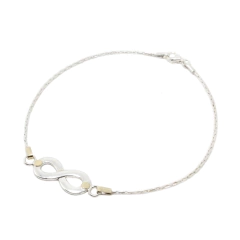 Pulsera Maciza c/Centro Infinito