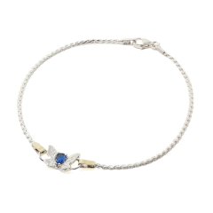 Pulsera Maciza c/Centro Mariposa
