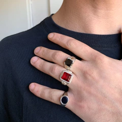 Combo: 3 Anillos para Hombre Nº1