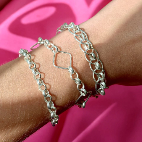 Combo: 3 Pulseras Rolo Especiales Nº4