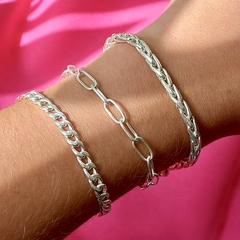 Combo: 3 Pulseras solo Plata 925 - comprar online