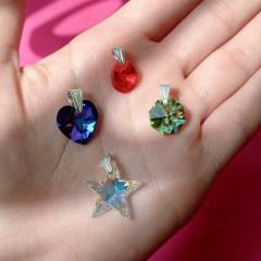 Combo: 4 Dijes Cristal