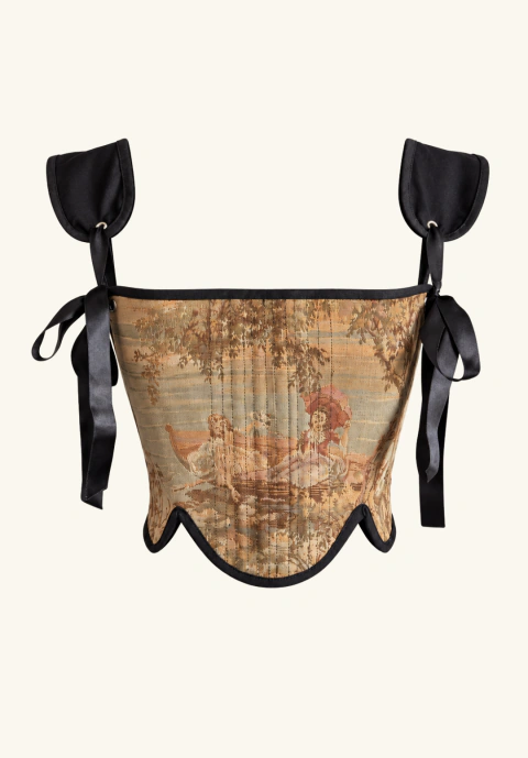 Corset Gobelin Vintage 60s