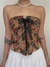 Corset Tapeçaria Floral - comprar online