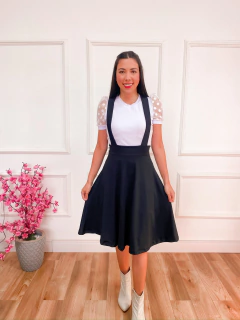 Salopete Adulta - Preta - comprar online