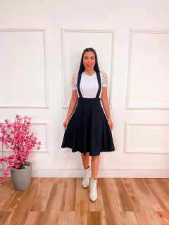 Salopete Adulta - Preta