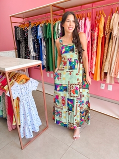 Vestido Carol - Verde - comprar online