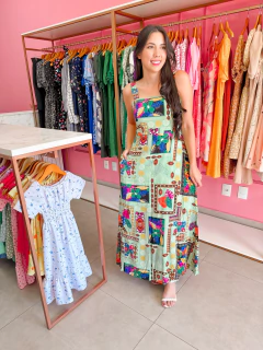 Vestido Carol - Verde - comprar online