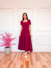 Vestido Analice - Bordo - comprar online