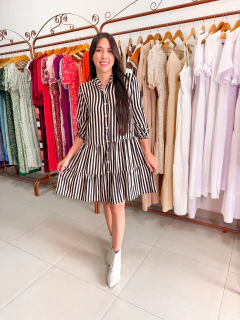 Vestido Grazy Curto - Preto na internet
