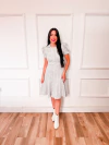 Vestido Judite - Cinza - comprar online