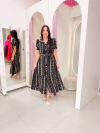 Vestido Grazy - Preto Liberty - comprar online