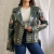 Jaqueta de couro estampada P/M - comprar online