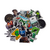 STICKERS X 24 - CODIGO X - comprar online