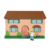 Diorama Casa De Los Simpsons JAKKS PACIFIC - comprar online
