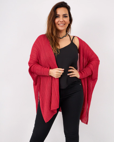 B-9111 / Saco Capa Ancho Rojo