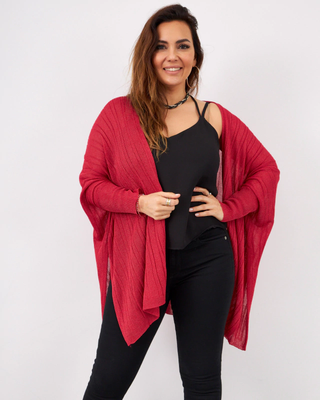 B-9111 / Saco Capa Ancho Rojo