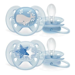 AVENT 223/04 CHUPETE ULTRASOFT DECORADO X2 (6-18M) - tienda online