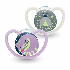 Chupete NUK Space Luminoso 0-6m - comprar online