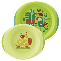 Set de platos 12m+ chicco - tienda online