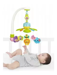 Cunero Movil Bebe Musical 2 En 1 Sonidos Babymovil Zaki - comprar online