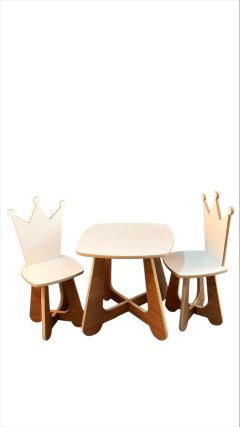 JUEGO DE SILLA Y MESA - LULU- - comprar online