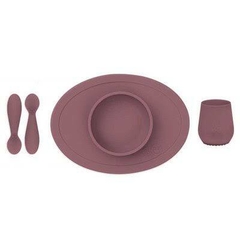 SET PLATO + CUBIERTOS + VASO | FIRST FOOD SET EZPZ en internet