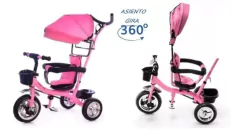 Triciclo Tzt90 Manija Giratoria 360°
