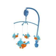 Cunero Móvil Musical Pajaritos WOODY TOYS