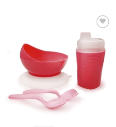 Set de alimentación bolw +cubiertos +vaso babelito