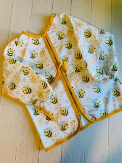 BABERO IMPERMEABLE SILVER CON ABROJO - comprar online