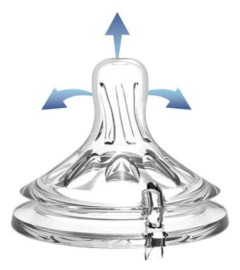 MAMADERA CON ASAS ANTICOLICO LOOPI 240ml - comprar online