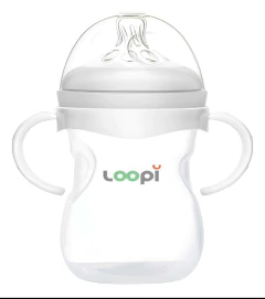 MAMADERA CON ASAS ANTICOLICO LOOPI 240ml