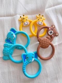 MORDILLO ANIMALITOS SILICONA