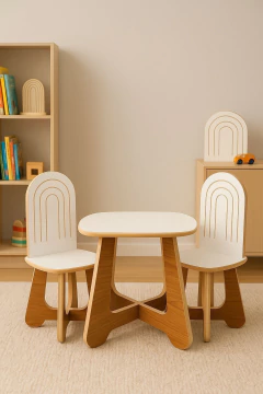 JUEGO DE SILLA Y MESA - LULU-