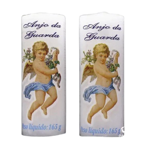 Vela Anjo da Guarda de 165 gramas.