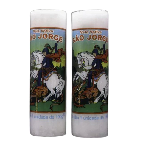 Vela Votiva São Jorge 190 gramas