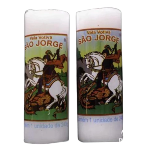 Vela São Jorge de 240 gramas.