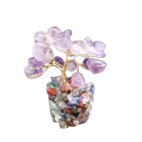 Árvore Da Felicidade de Ametista - Espiritualidade - Intuição